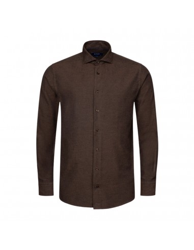 Chemise de flanelle brune des créatures d'habitude