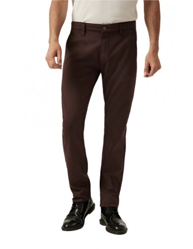 Pantalon chino bordeaux shop