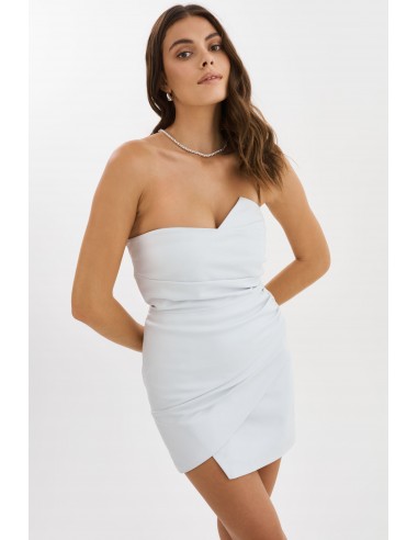 XANDRA | Robe bustier en cuir Profitez des Offres !