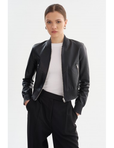 KORDELLA | Reversible Leather Bomber Jacket Voir les baskets