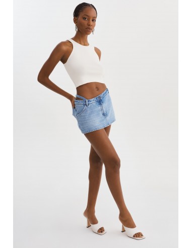 FANTINA | Denim Skort paiement sécurisé