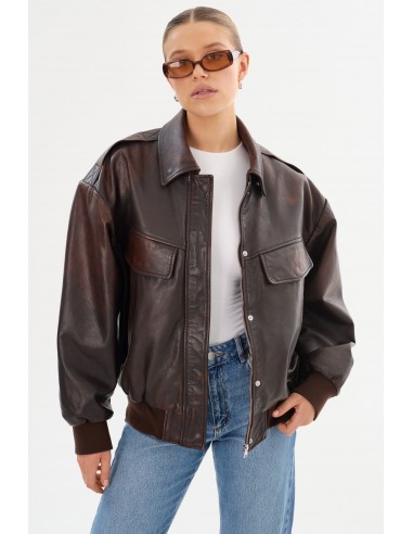 TREVANNA | Blouson bomber en cuir 50-70% off 