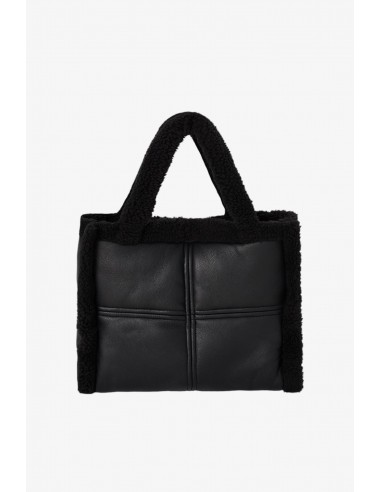 ZOEY | Sherpa Leather Tote Véritable concentré