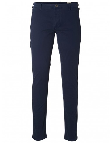 Pantalon chino marine slim ouvre sa boutique