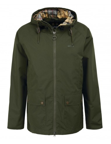 Manteau imperméable Hooded Dormus vert de pas cher