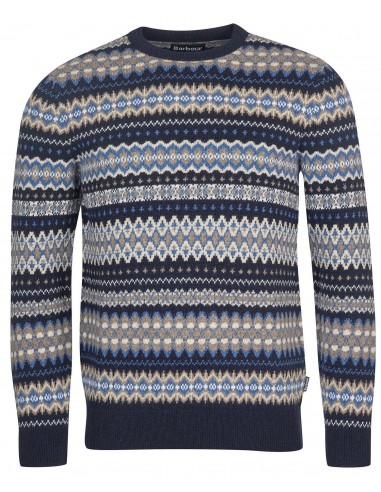 Pull "fair Isle" marine pas chere