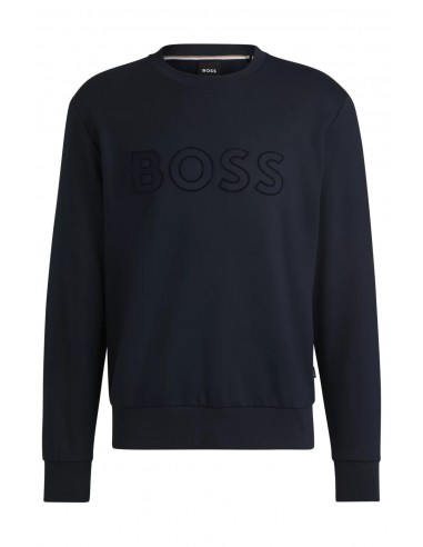 Pull Logo boss ton sur ton noir Comparez et commandez 