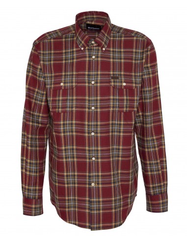 Chemise de flanelle rouge de la marque